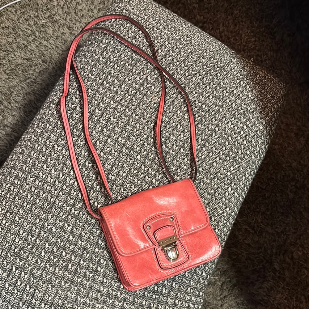 Pink Coach Mini Bag